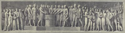 1796年6月29日庄严宣誓建立Cisalpine共和国的誓言 作者 在安德里亚·阿皮亚尼（Andrea Appiani）之后