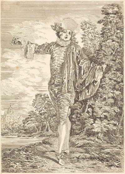 无动于衷 作者 after Antoine Watteau