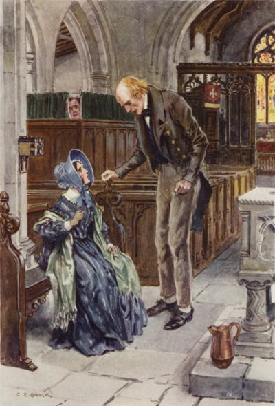 Martin Chuzzlewit的插图 作者 在Charles Edmund Brock之后