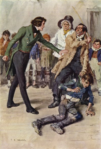 尼古拉斯尼克莱比的插图 作者 在Charles Edmund Brock之后