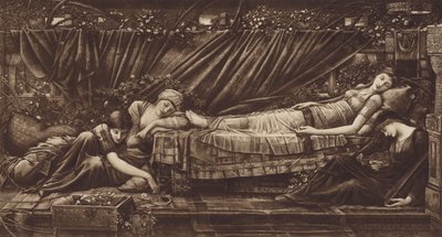 睡美人 作者 在Edward Coley Burne Jones之后