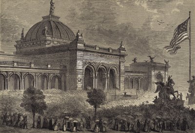 1876年5月10日开幕的百年展览 作者 在费利克斯·奥克塔维斯·卡尔·达利之后