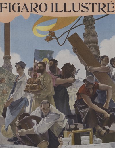 1900年世界博览会 作者 在弗朗索瓦·弗拉门（Francois Flameng）之后