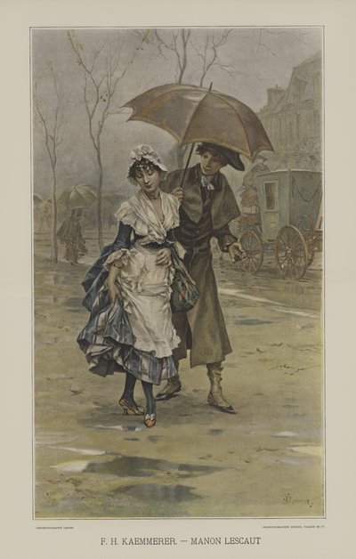 Manon Lescaut 作者 after Frederik Hendrik Kaemmerer