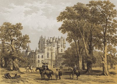 Glammis城堡，Forfarshire（chromolitho） 作者 在乔治·卡特莫尔之后