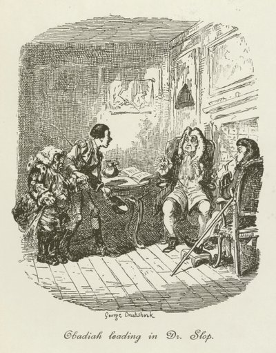 Tristram Shandy的插图 作者 after George Cruikshank