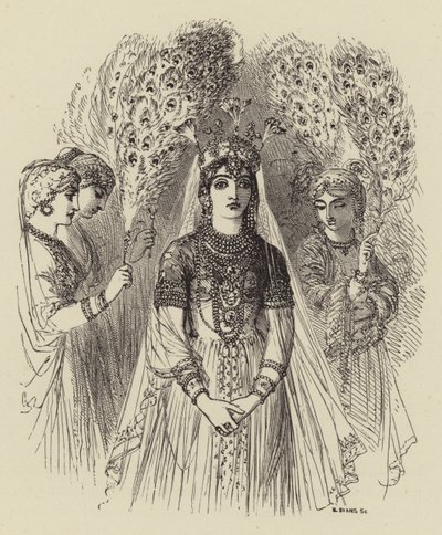 Moores Lalla Rookh 作者 继乔治·侯斯曼·托马斯之后