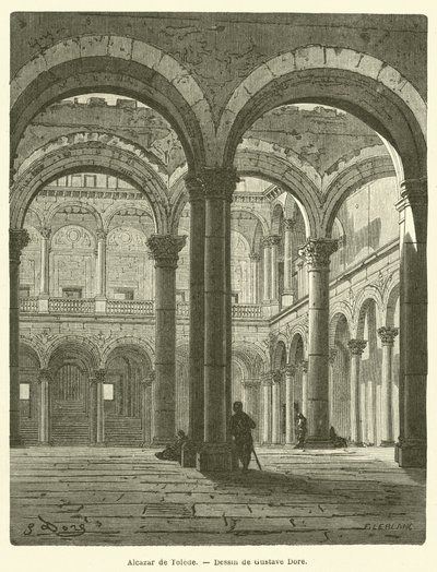 Alcazar de Tolede 作者 古斯塔夫之后多尔