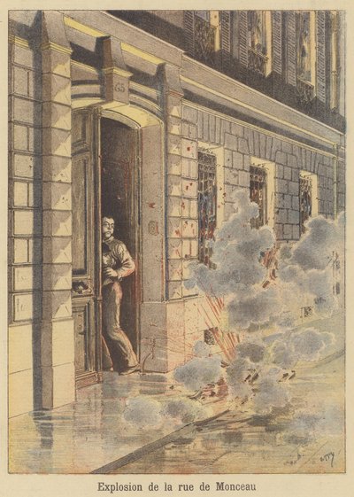 在蒙索街上爆炸 作者 在Henri Meyer之后