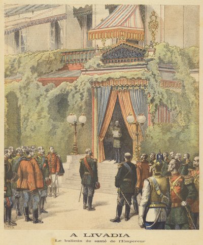 阅读有关Livadia Palace沙皇健康的最新公告 作者 在Henri Meyer之后