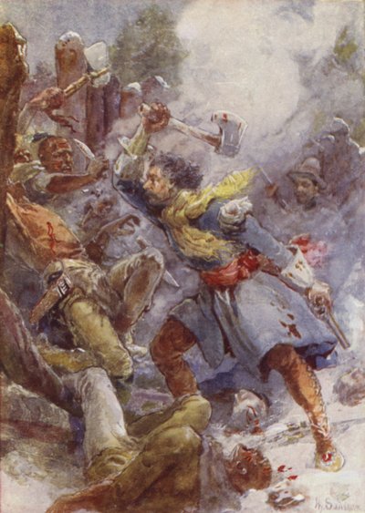 长期保卫的辩护 作者 after Henry Sandham