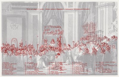 拿破仑在1804年巴黎圣母院为法国皇帝加冕 作者 在雅克·路易·大卫之后
