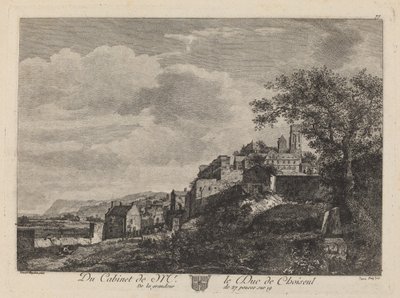山城的风景 作者 在 Jan van der Heyden 之后 Jeanne Deny