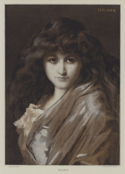 胡安娜 作者 after Jean Jacques Henner