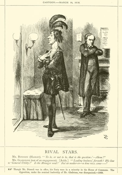 竞争对手明星 作者 after John Tenniel