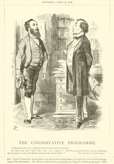 保守党计划 作者 after John Tenniel