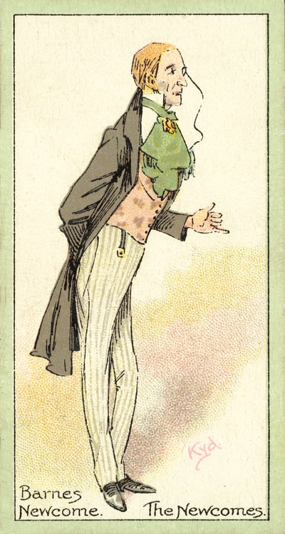 Barnes Newcome，Newcomes（chromolitho） 作者 约瑟夫·克莱顿·克拉克之后