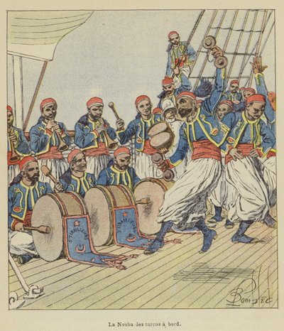 来自土耳其人的La Nouba 作者 在路易斯·查尔斯·轰炸之后