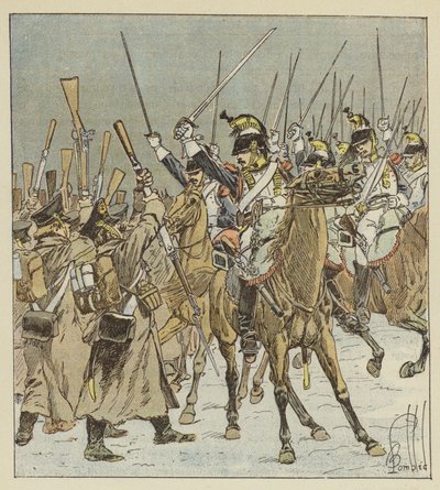 杜默克的胸甲骑兵制造了1800名俄罗斯囚犯 作者 在路易斯·查尔斯·轰炸之后