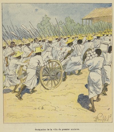 占领总理别墅 作者 在路易斯·查尔斯·轰炸之后