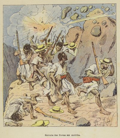 退休Hovas sur Andriba 作者 在路易斯·查尔斯·轰炸之后
