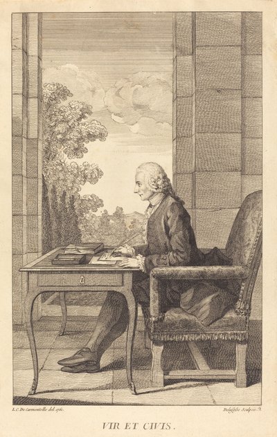 M.兰伯特 作者 在 Louis de Carrogis Jean Baptiste Delafosse 之后被称为 Carmontelle