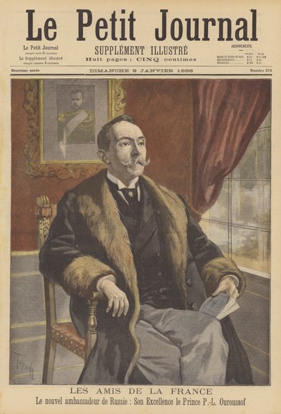 俄罗斯驻法国大使Lev Pavlovich Urusov 作者 在Oswaldo Tofani之后
