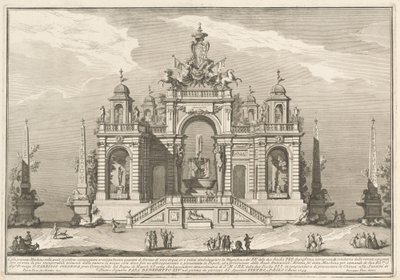 1754年为奇纳河建造的第二座建筑：一个水务工程的寓言故事 作者 继保罗·波西·朱塞佩·瓦西之后
