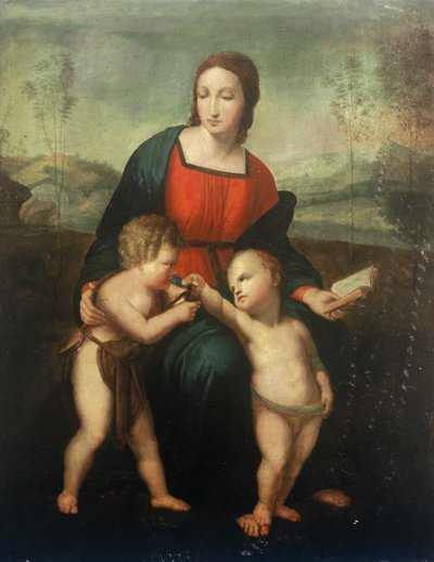 Madonna del Cardellino 作者 在拉斐尔之后