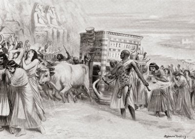 古希腊十九世纪的葬礼游行，来自哈钦森的国家历史，1915年 作者 在罗伯特·达德利之后