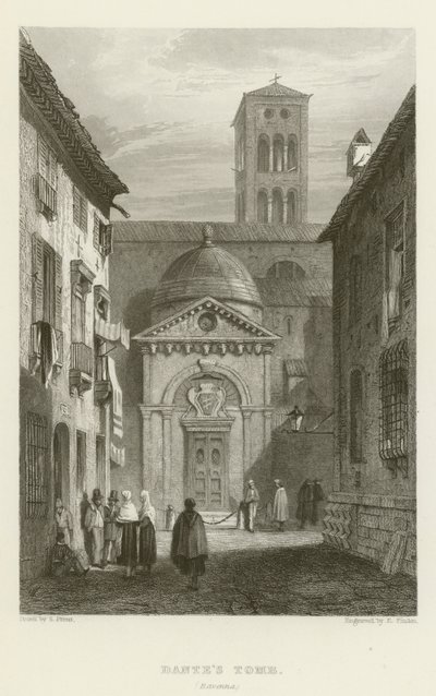 Dantes Tomb Restaurant评论，拉文纳 作者 Samuel (after) Prout