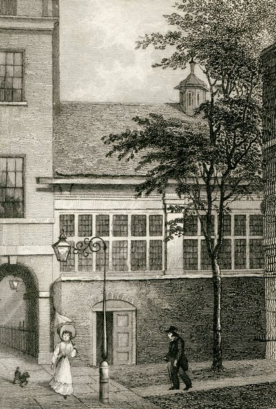 Barnards Inn Hall，1830 作者 牧羊人之后的托马斯·霍斯默