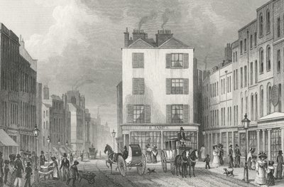 Middle Row Holborn，1830 作者 牧羊人之后的托马斯·霍斯默