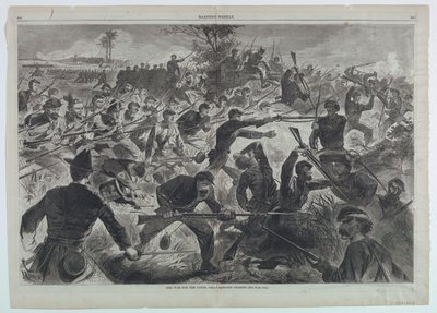 1862 年联邦战争 - 刺刀冲锋 作者 在温斯洛荷马之后