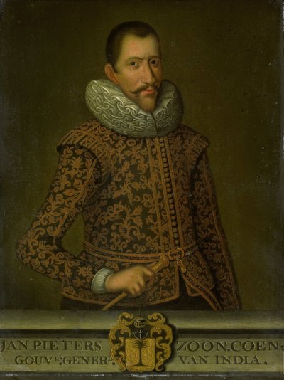 荷属东印度群岛总督 Jan Pietersz Coen 肖像 作者 匿名（复制后）