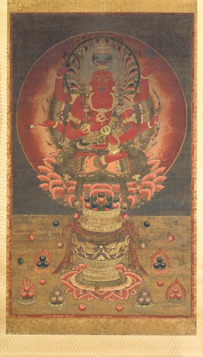 会前明王 作者 匿名的