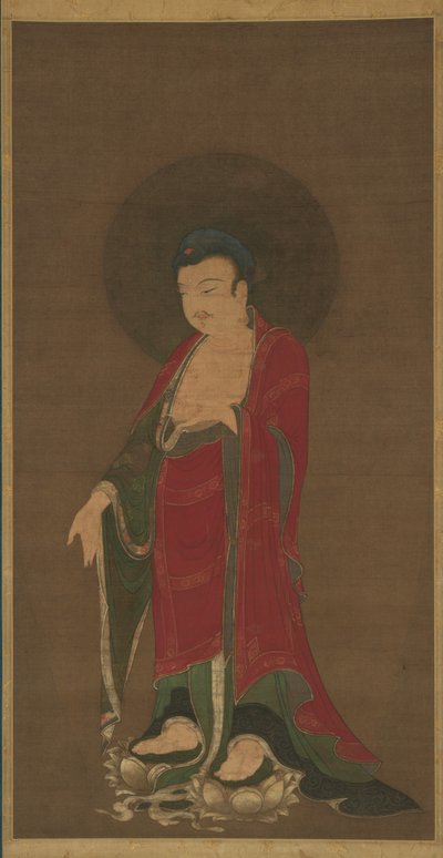 阿弥陀佛从净土降临 作者 匿名的