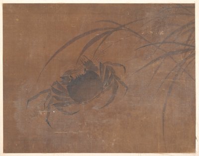 螃蟹和芦苇 作者 匿名的