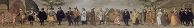 荷兰语：多德雷赫特 Rederijkers Kamer de Fonteynisten 的寓意游行 作者 匿名的