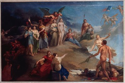 法语: Allégorie révolutionnaire 作者 匿名的