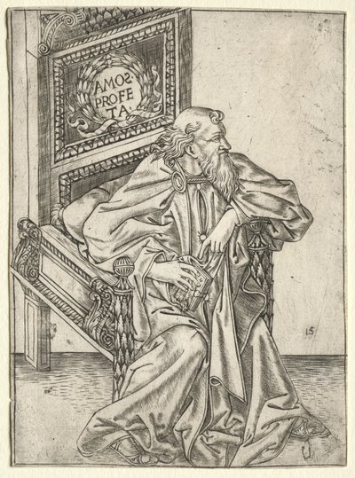 先知们  阿摩司 作者 归功于 Baccio Baldini