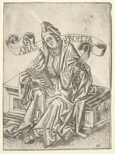 先知们  俄巴底亚 作者 归功于 Baccio Baldini