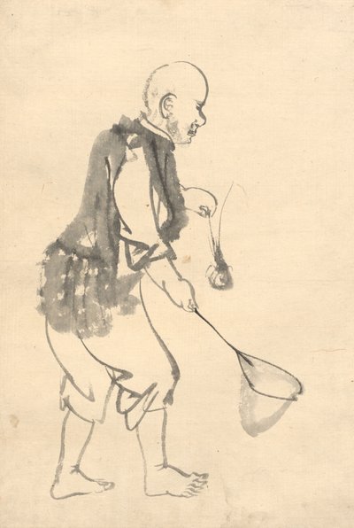 捕虾人 作者 归功于 Kono Bairei
