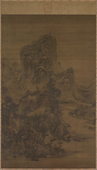朱兰风格的景观 作者 归功于刘度
