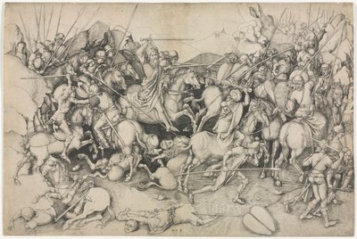 克拉维霍圣詹姆斯大帝之战 作者 归功于 Martin Schongauer