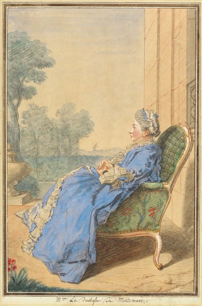 莫特马特公爵夫人 作者 叫 Carmontelle Louis de Carrogis