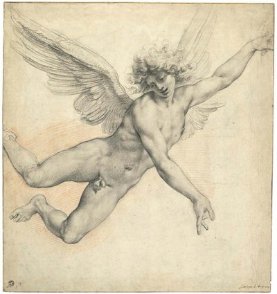 飞翔的天使 作者 名为 Cavaliere d'Arpino Giuseppe Cesari