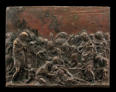 埋葬》（The Entombment 作者 叫 Riccio Andrea Briosco
