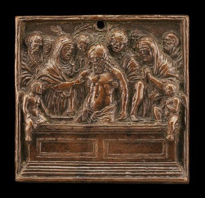 埋葬》（The Entombment 作者 叫 Riccio Andrea Briosco