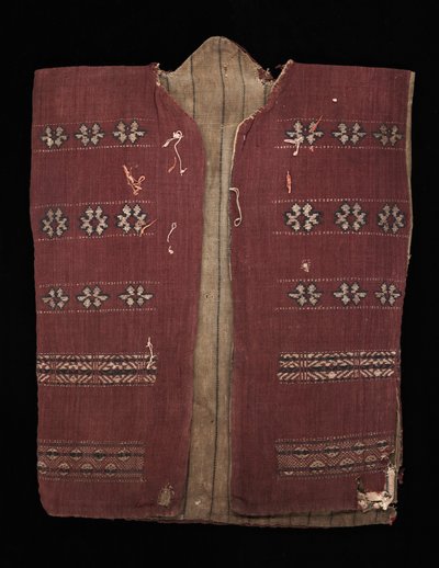 猎头者的外套（baju kirai），约1825年7月75日（土布棉） 作者 文化伊班